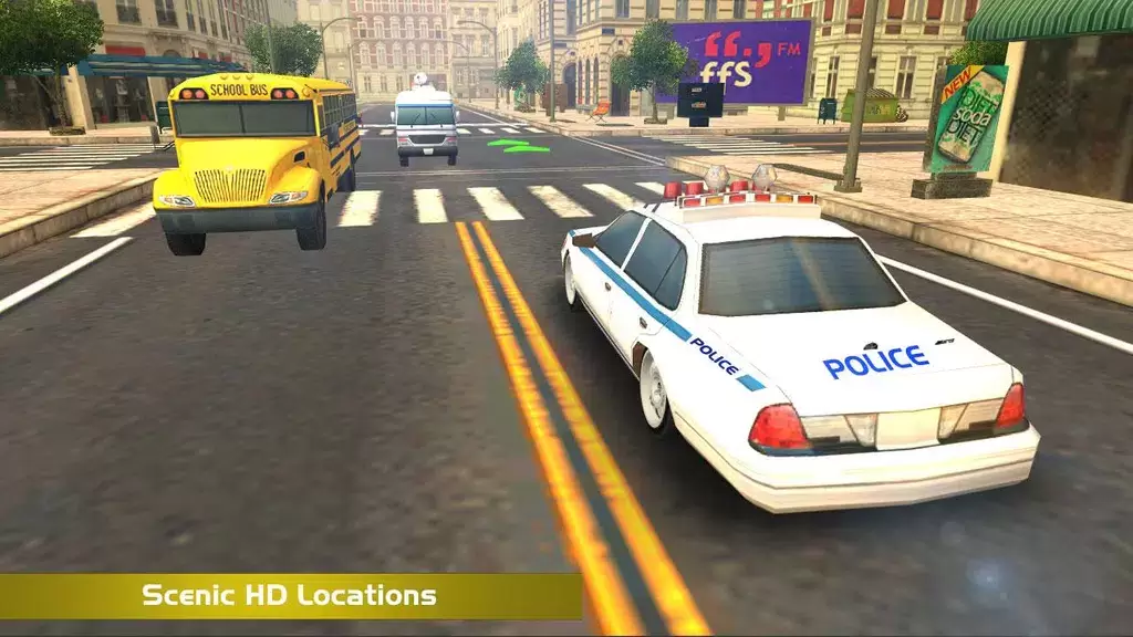 Police Car Sim Скриншот 3