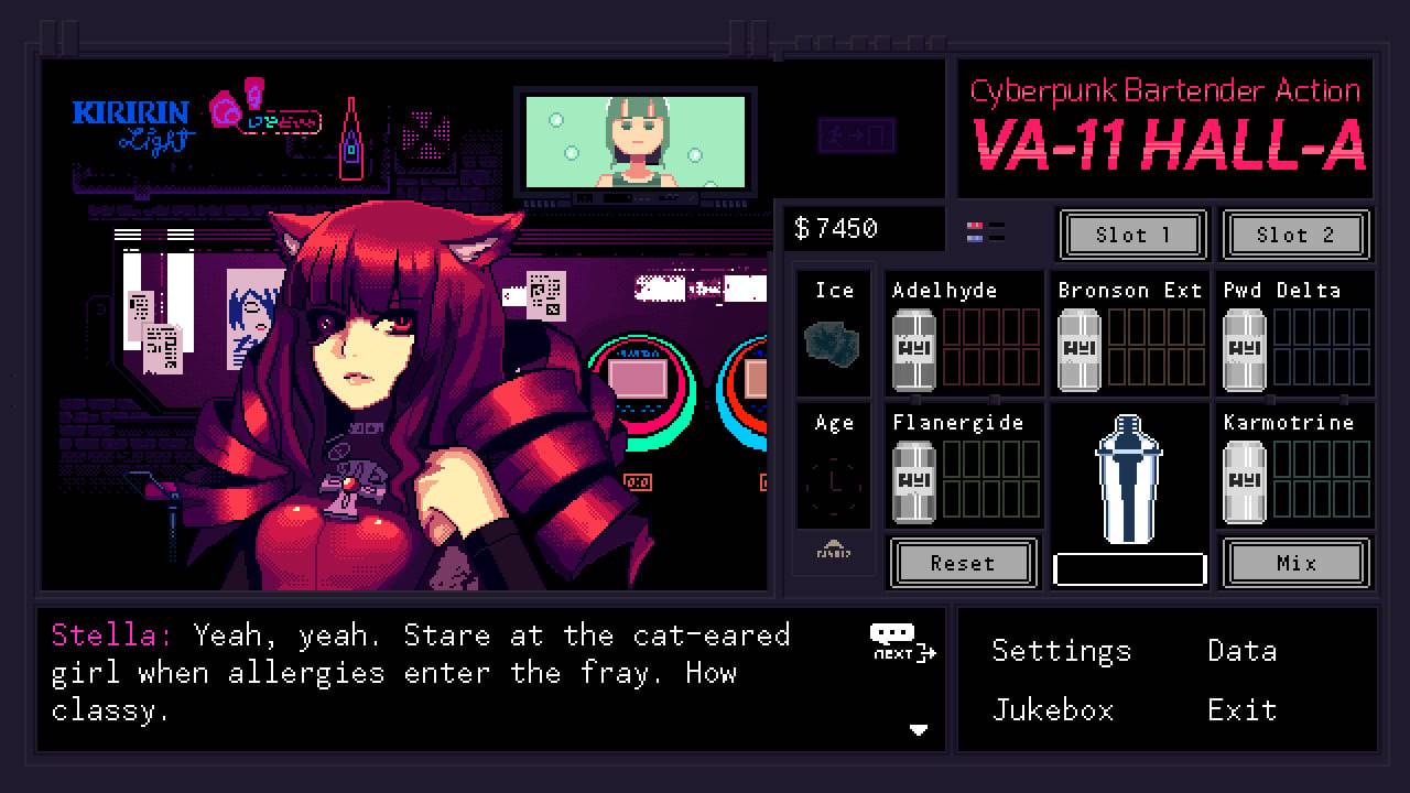 Image: More VA-11 Hall-A Artwork