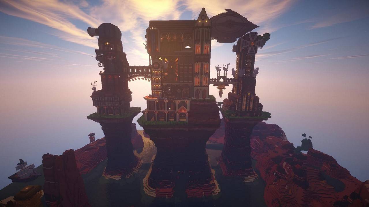 Steampunk Castle Minecraft