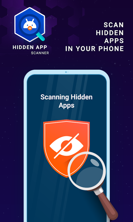 Hidden Apps Scanner 螢幕截圖 1