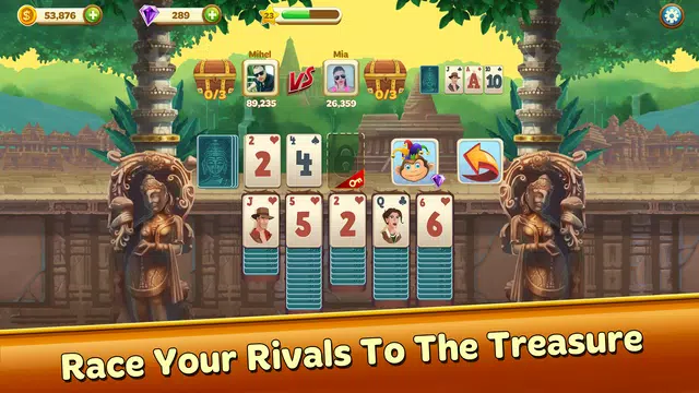 Solitaire Treasure Hunt 螢幕截圖 3