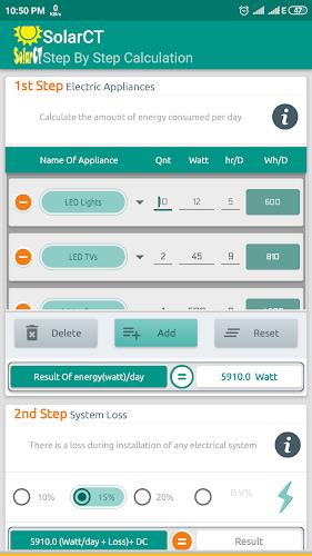 SolarCT - Solar PV Calculator Schermafbeelding 0