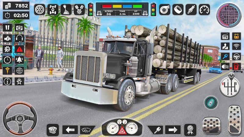 Truck Driving School Games Pro 螢幕截圖 2