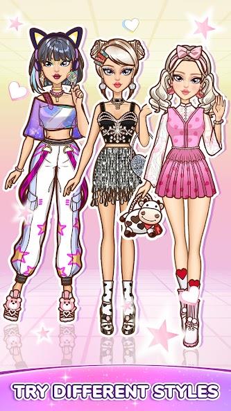 DIY Paper Doll Dress Up Mod 螢幕截圖 3