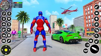 Spider Rescue- Rope Hero games Captura de tela 3