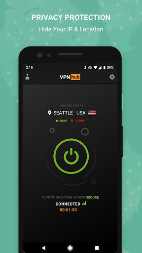VPNhub: Unlimited & Secure Скриншот 3