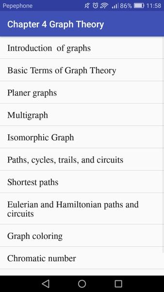 Discrete Mathematics Captura de pantalla 3