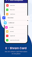 Shram Card Yojana Status Check Captura de pantalla 2