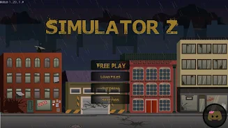 Zombie Simulator Z - Free 螢幕截圖 0