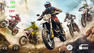 Motocross Beach Bike Games 3D Schermafbeelding 0