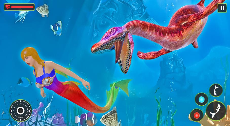 Mermaid Simulator ဖန်သားပြင်ဓာတ်ပုံ 3