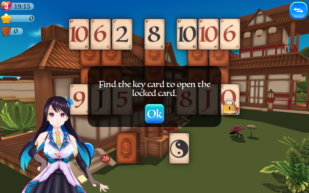 Pyramid Solitaire Asia ဖန်သားပြင်ဓာတ်ပုံ 2