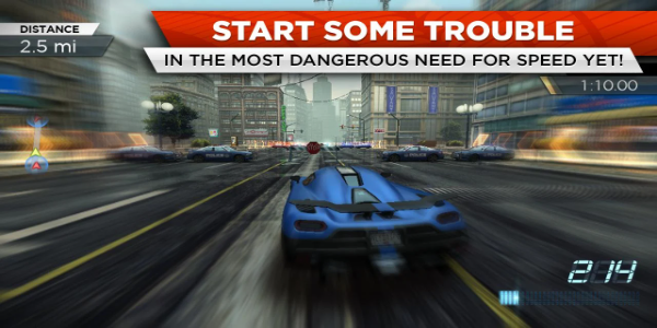 Need for Speed™ Most Wanted Tangkapan skrin 1