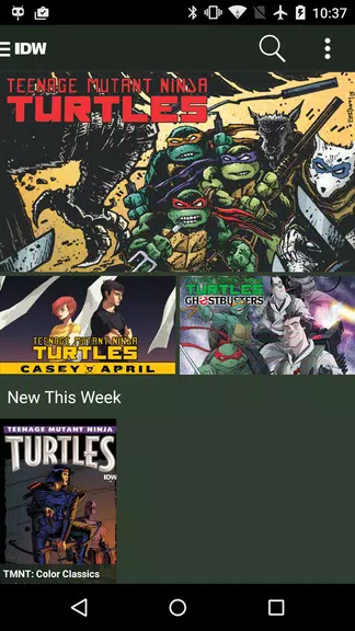 TMNT Comics 螢幕截圖 0