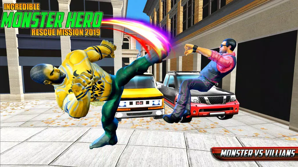 Schermata Incredible Monster Superhero Crime City 2018 2