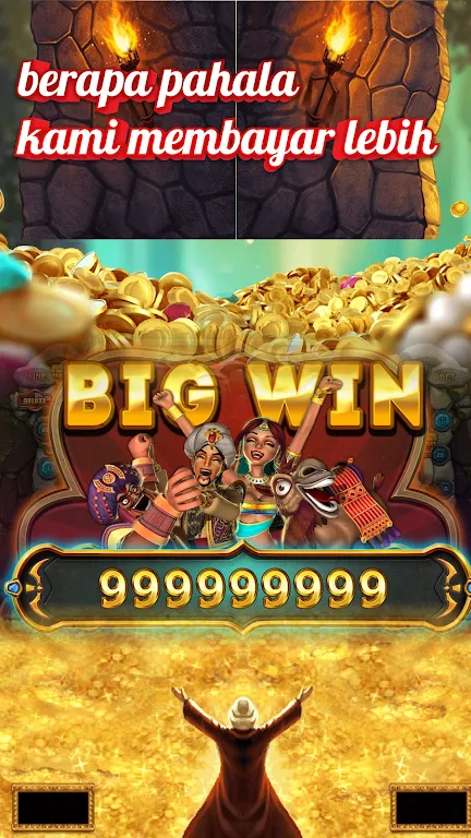 tiga babi kecil Slots 螢幕截圖 3