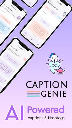 Caption Genie: AI Caption Tool ဖန်သားပြင်ဓာတ်ပုံ 0