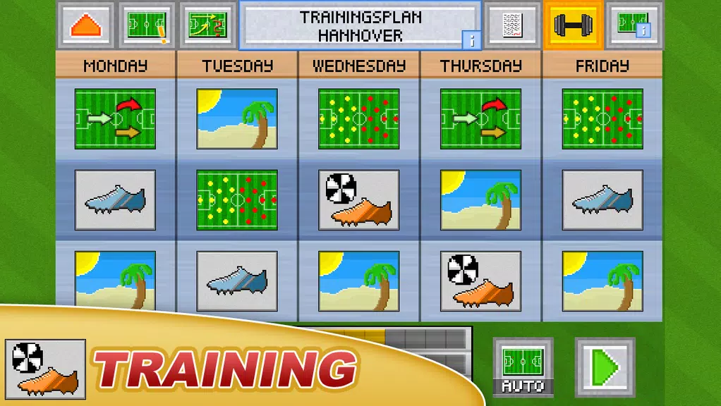 Soccer Pocket Manager Captura de pantalla 1