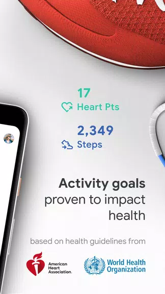 Schermata Google Fit: Activity Tracking 1