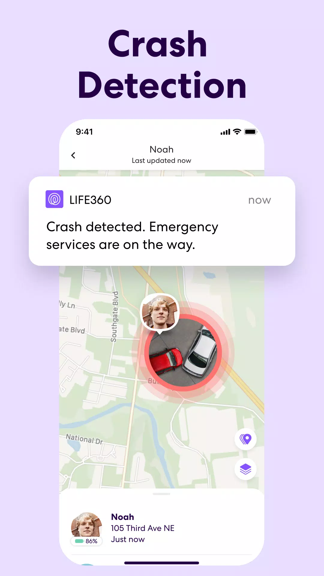 Life360: Compartir ubicación Captura de pantalla 2