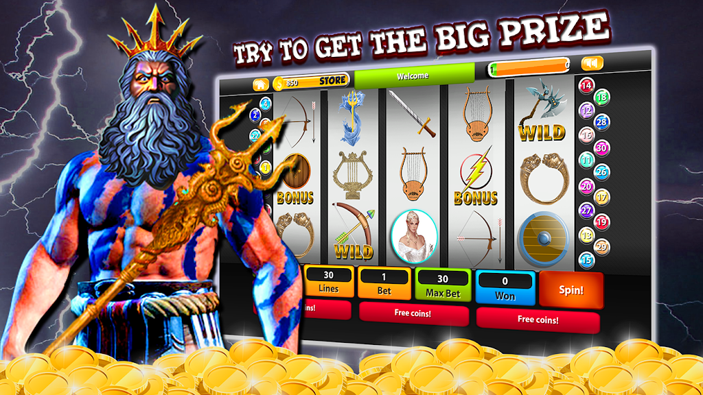 God Slots Casino: Spin and Win Ảnh chụp màn hình 0