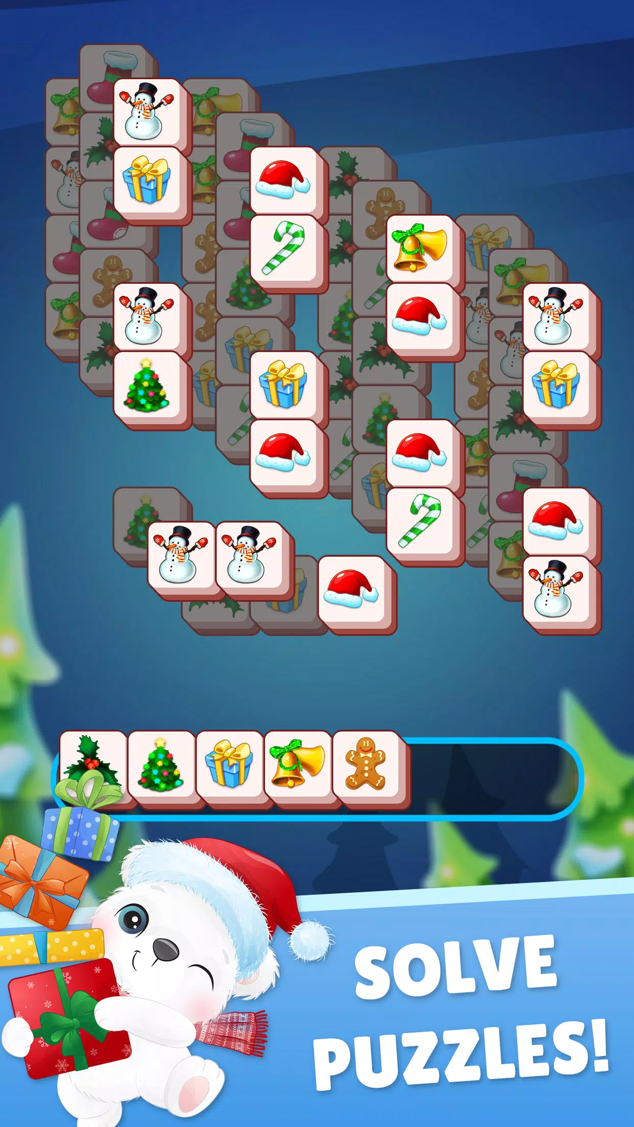 Christmas Mahjong স্ক্রিনশট 1