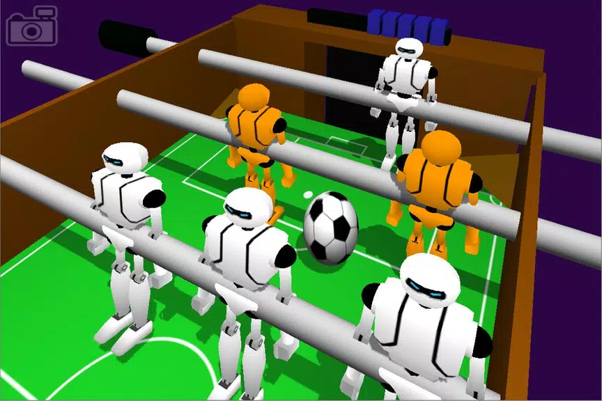 Robot Table Football स्क्रीनशॉट 0