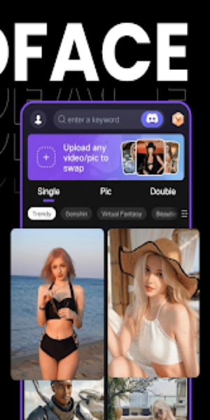 HelloFace-Swap Face&AI Photo Captura de pantalla 1