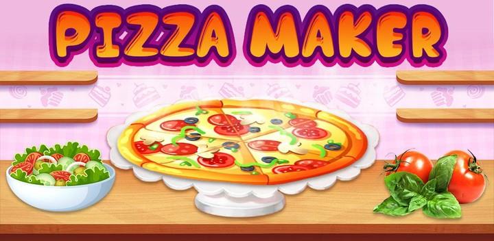 Pizza Maker Pizza Cooking Game Ekran Görüntüsü 0