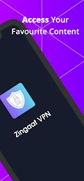 Zingaat VPN - Fast & Secure 螢幕截圖 1