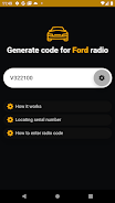 Ford radio code generator স্ক্রিনশট 2