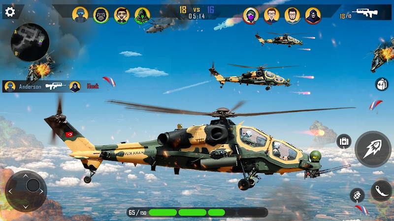 Gunship Air Combat Skyfighter Schermafbeelding 1