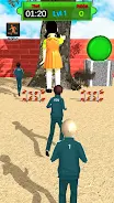 Red light green light game 3D 螢幕截圖 0