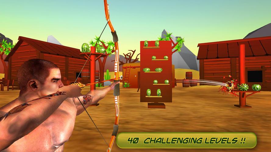 Watermelon Shooting : Archery Screenshot 2