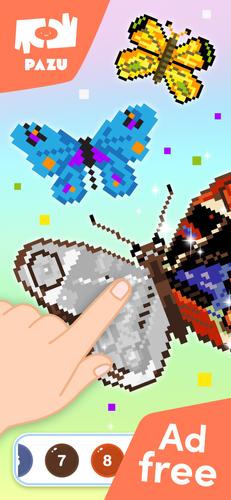 Pixel Coloring Games For Kids Captura de pantalla 1