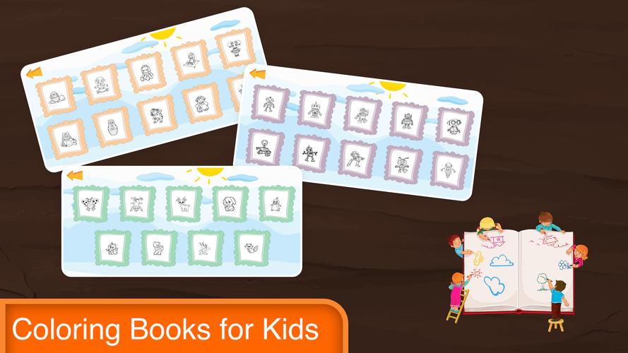 Coloring Games for Kids, Paint Captura de pantalla 3