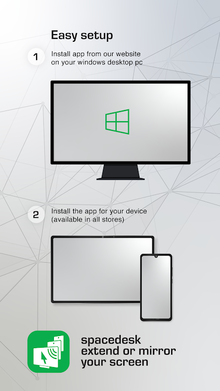 spacedesk - USB Display für PC Screenshot 0