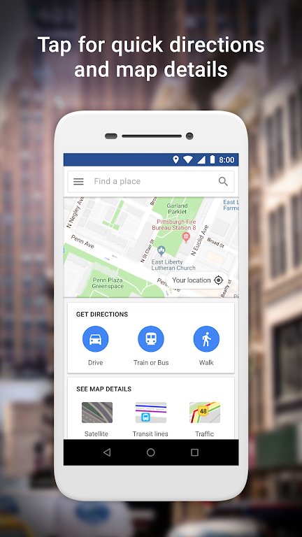 Google Maps Go Schermafbeelding 0