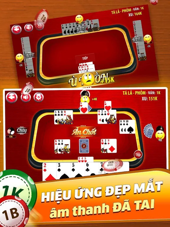 Schermata Phỏm - Phom 3