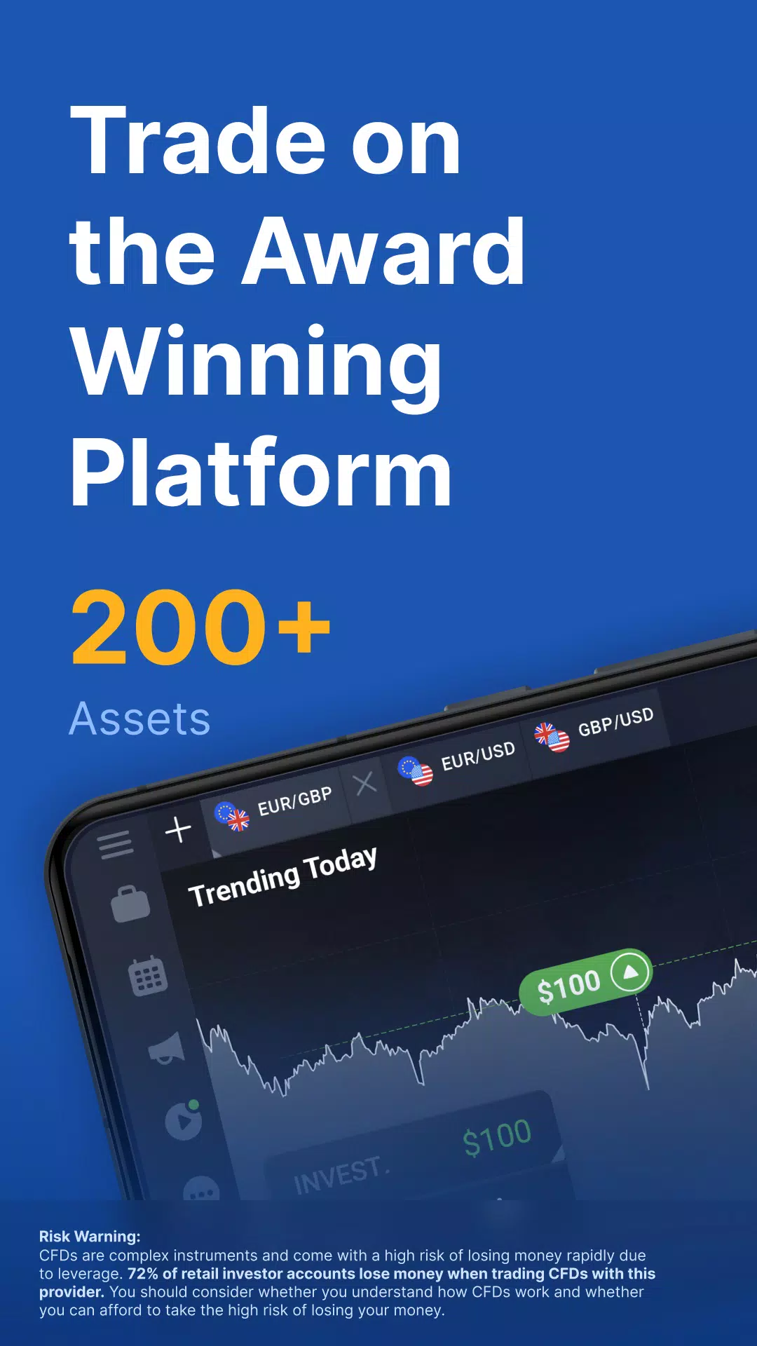 IQ Option – Trading Platform スクリーンショット 1