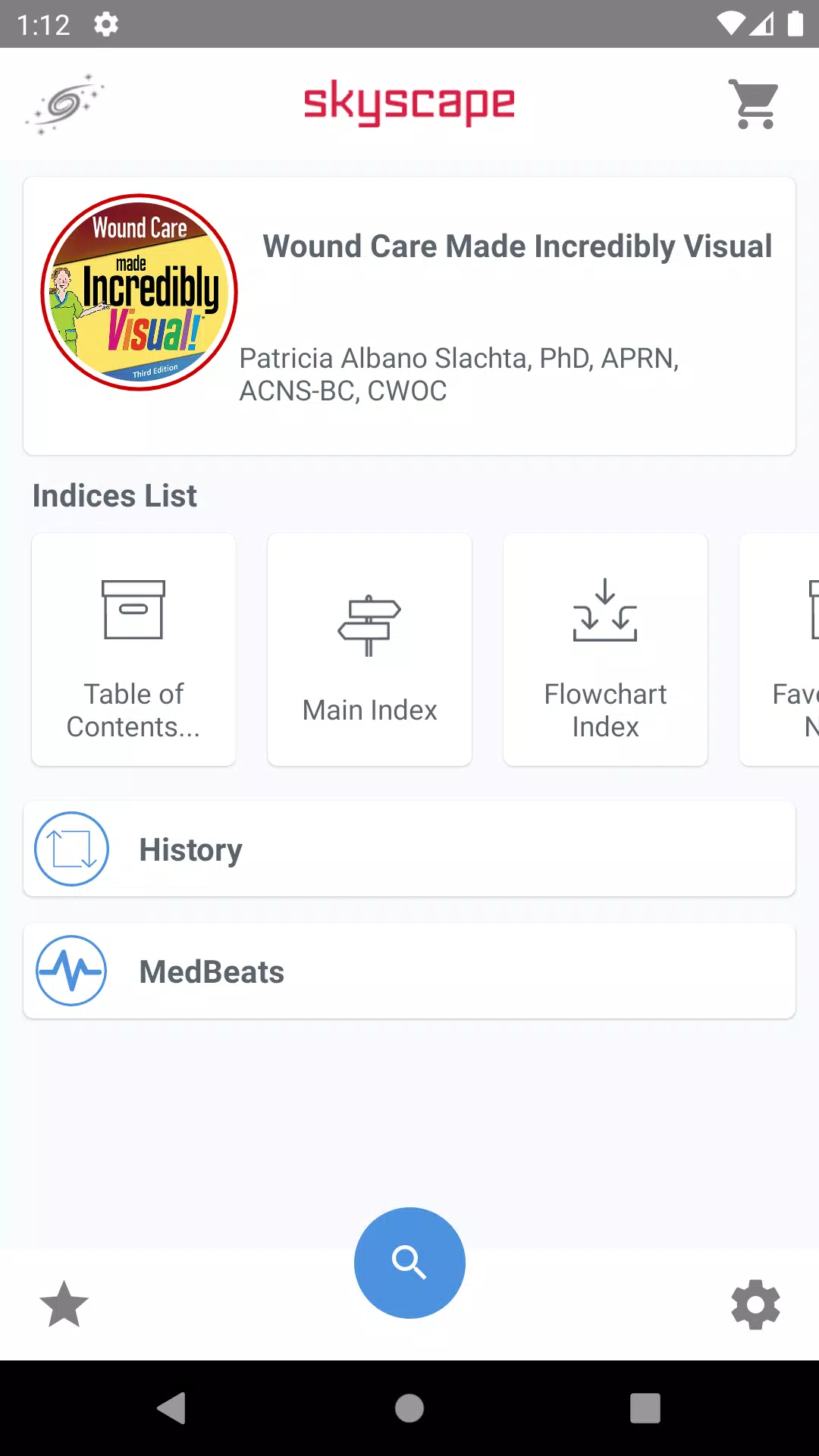 Schermata Wound Care MI Visual 0