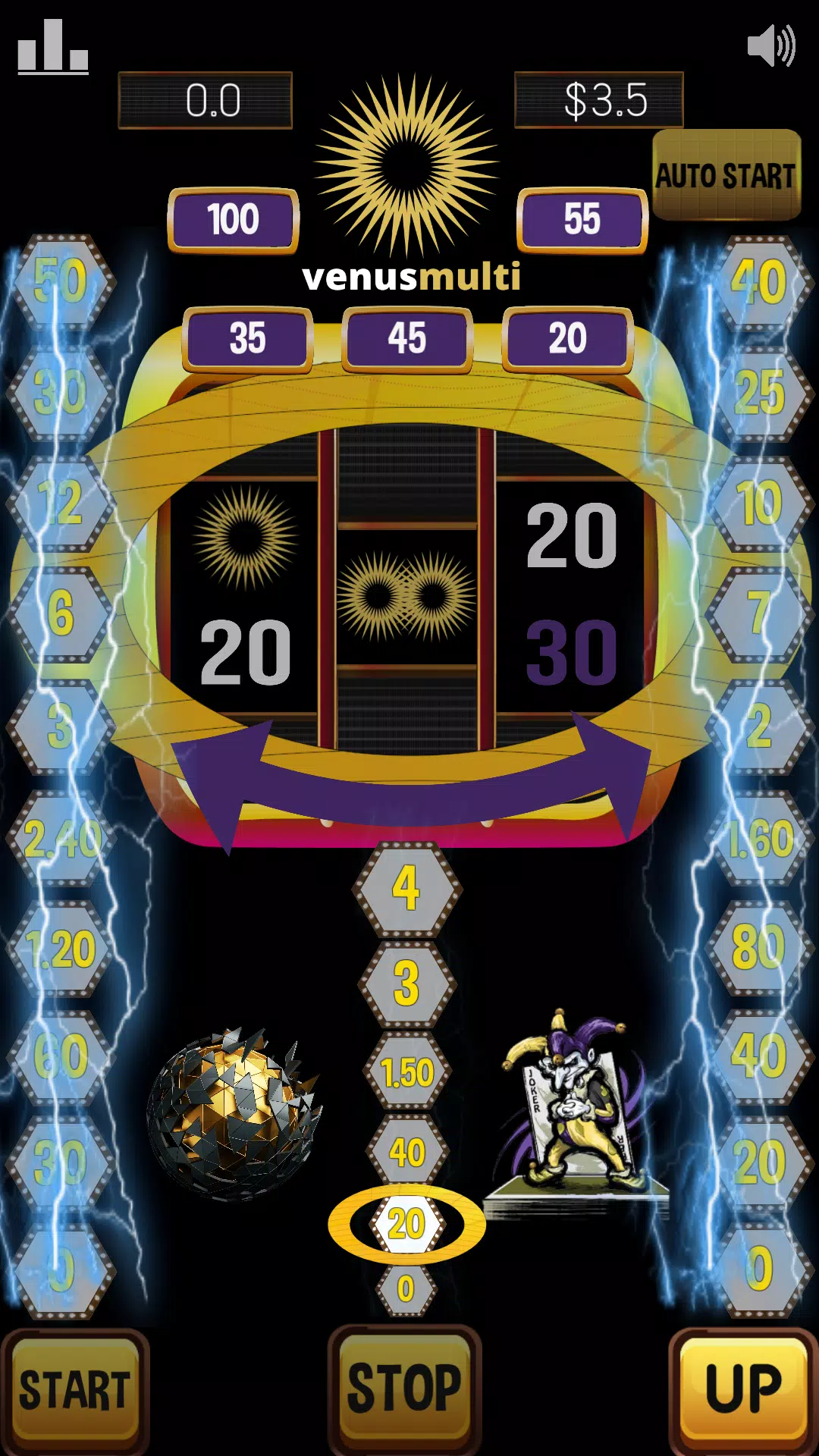 Venus multi slot machine – sun应用截图第2张