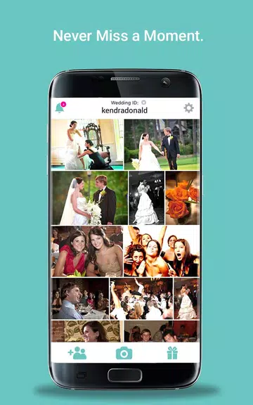 WedPics - Wedding Photo App Captura de tela 1