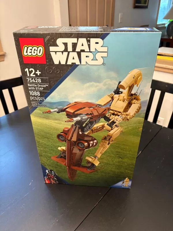 LEGO Battle Droid build process