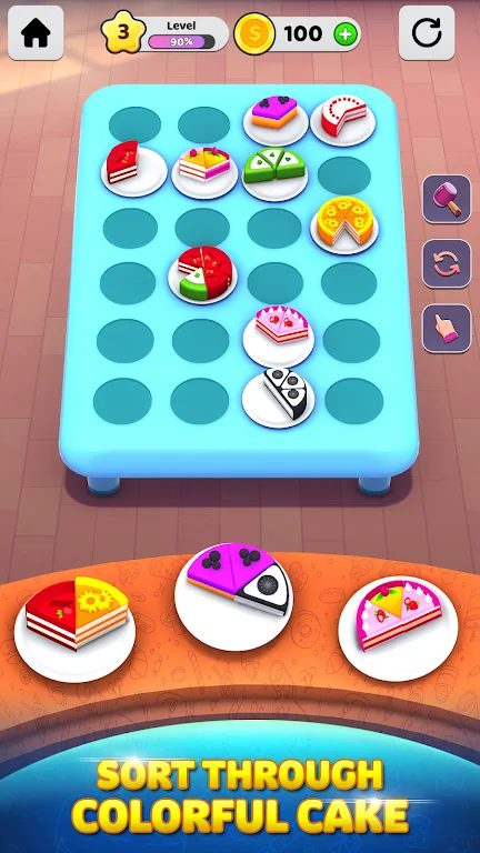 Cake Sort 3D - Sorting Games Screenshot 0