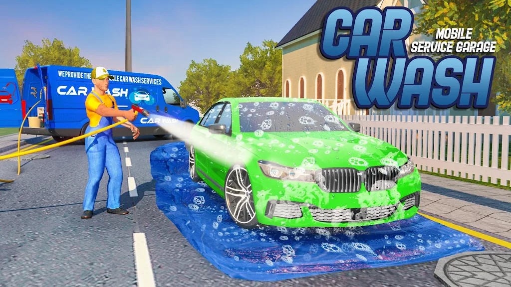 Mobile Car Wash: Car Games 3d Screenshot 1