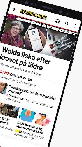 Aftonbladet Nyheter ဖန်သားပြင်ဓာတ်ပုံ 1