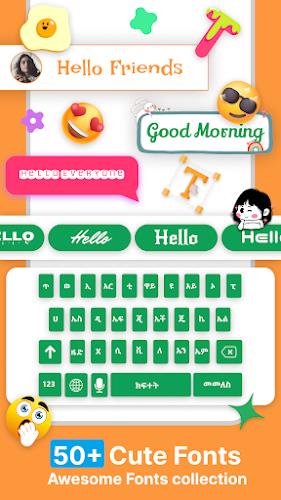 Amharic Keyboard Ethiopia 螢幕截圖 3