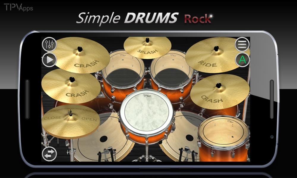 Simple Drums Rock - Bateria Captura de tela 3