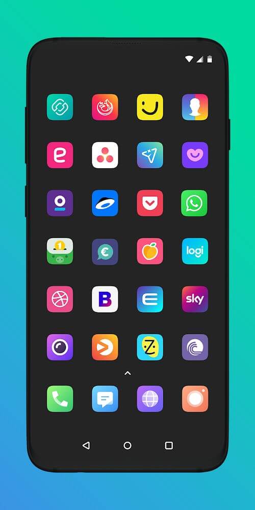 Borealis - Icon Pack Mod Captura de tela 2